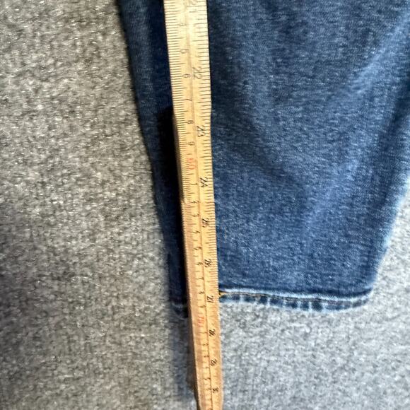 Levis SilverTab Jeans Womens 28x27 Blue Denim Denim Mom Jean High Rise - Picture 5 of 12